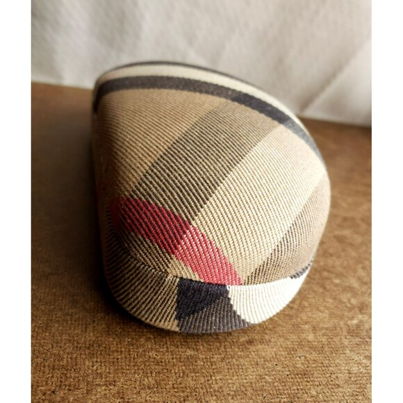 BURBERRY NOVA CHECK Eyeglasses / Sunglasses Hard Case PLAID Clamshell EMPTY CASE - Picture 12 of 16